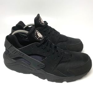 black huaraches mens size 13